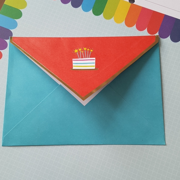 2 pcs C R Gibson Luxury Card Happy Birthday (1 Card with envelopel - Picture 14 of 16